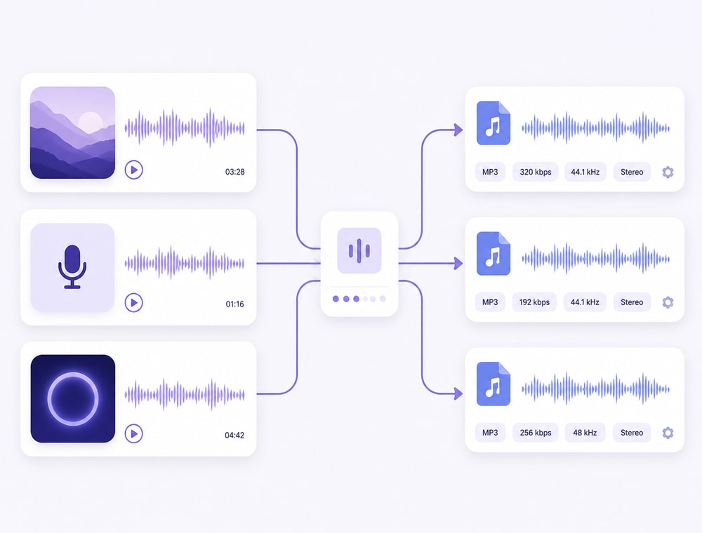 Collect Different Audio Sources Together