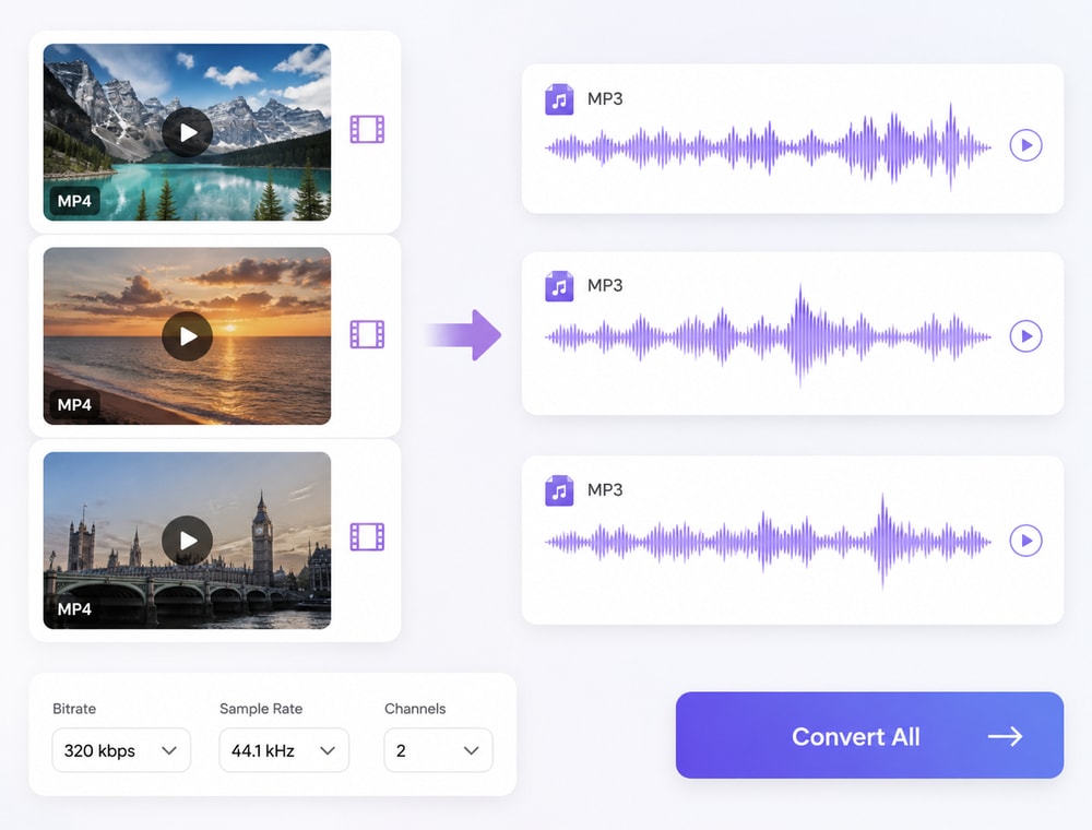 Turn the Recording Collection into Organized Audio