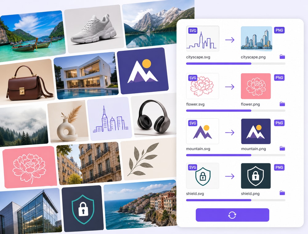 Keep supported SVG assets in one queue