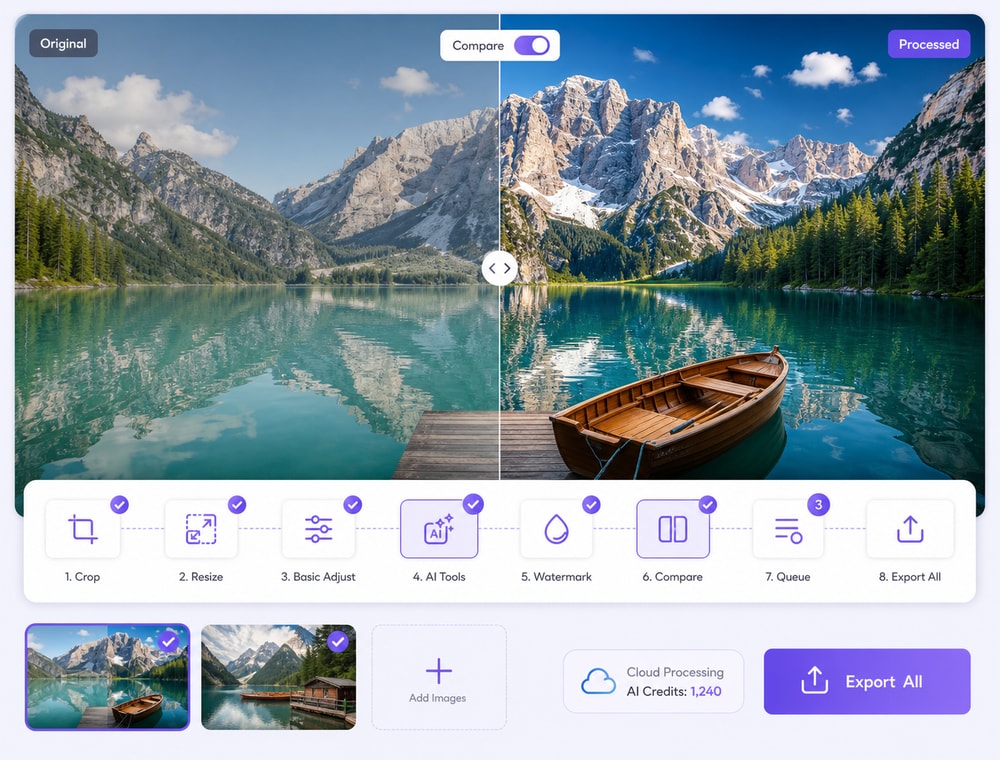 Preview Individual Images Before Export
