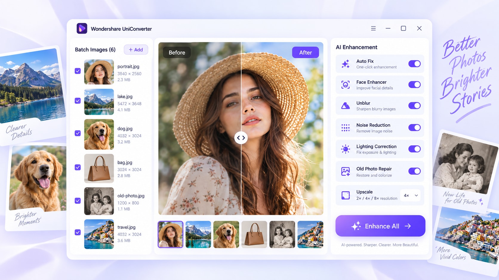 Batch Image Enhancer for Multiple Photos