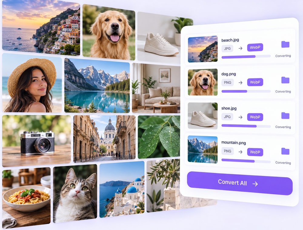 Turn a Supported Folder into a WebP Delivery Set