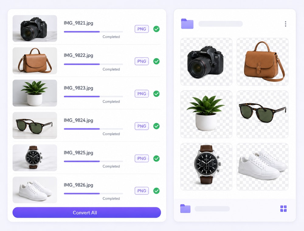 Create PNG Copies From Your JPG Collection