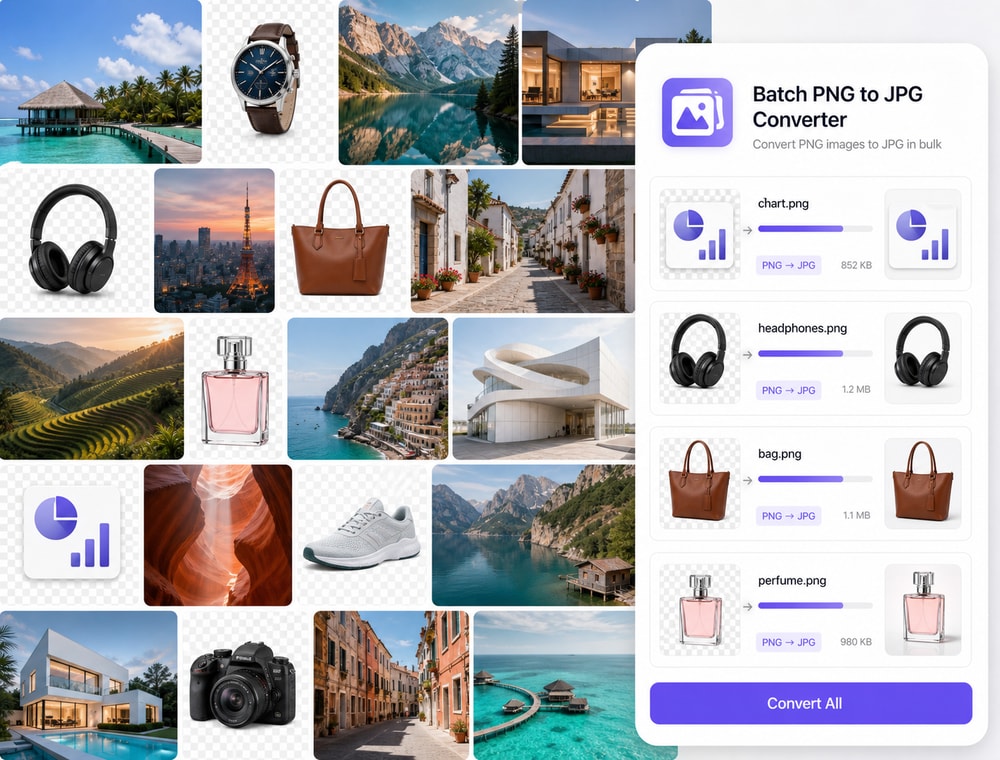Bring one PNG collection into one queue