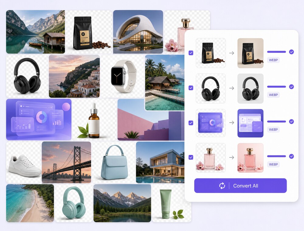 Keep a PNG collection in one queue