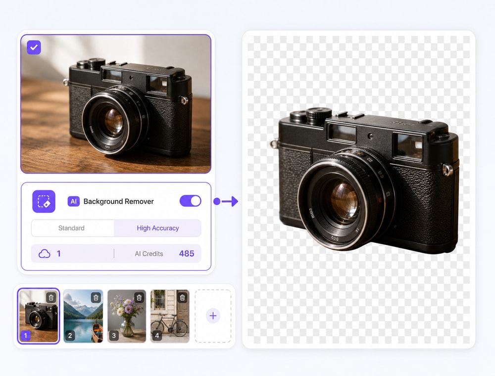 Remove Backgrounds Across the Whole Collection