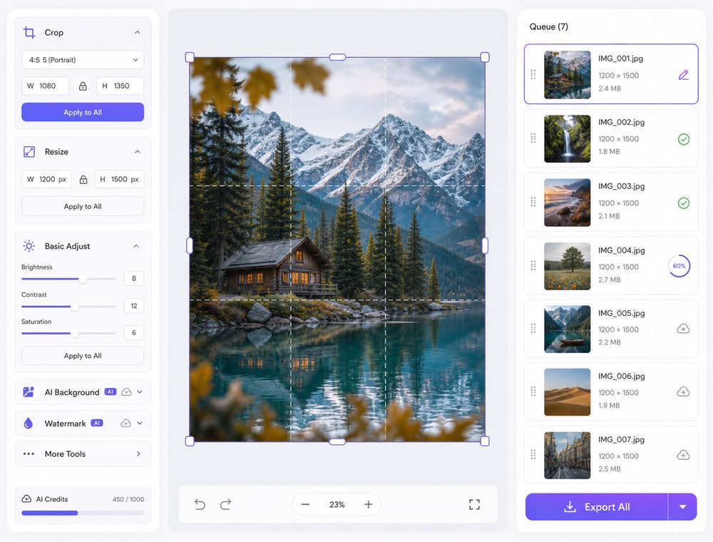 Continue the Workflow in the Same Editor