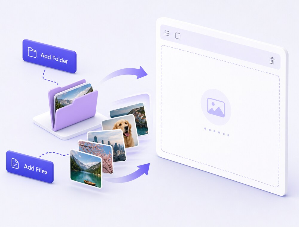 Add Supported Images or a Folder