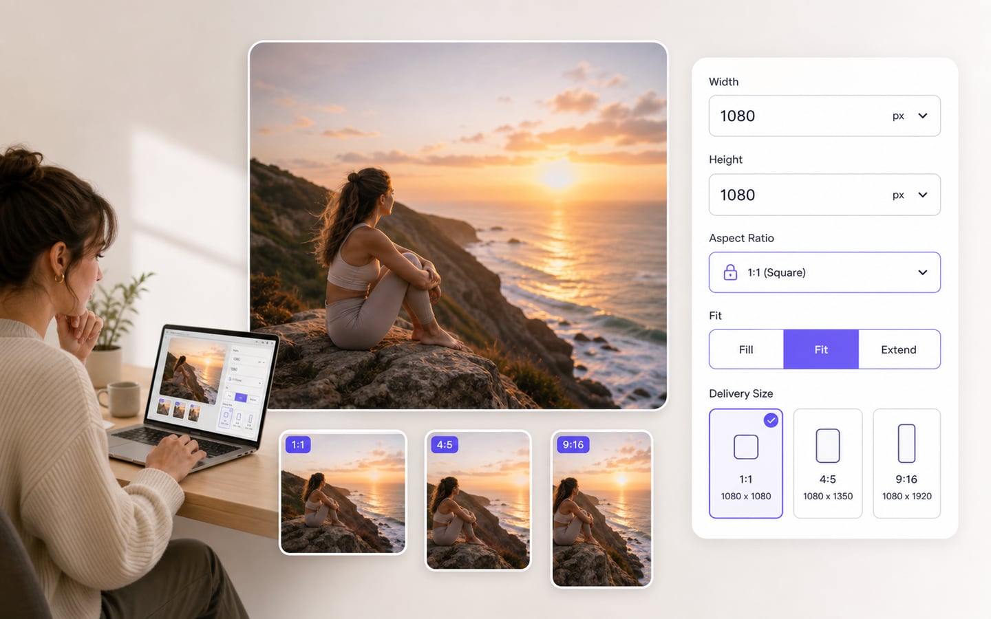 Batch Resize Instagram Photos