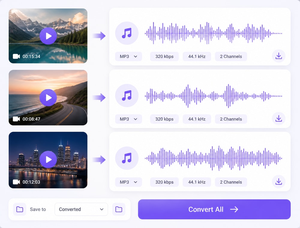 Turn the Recording Collection into Organized Audio