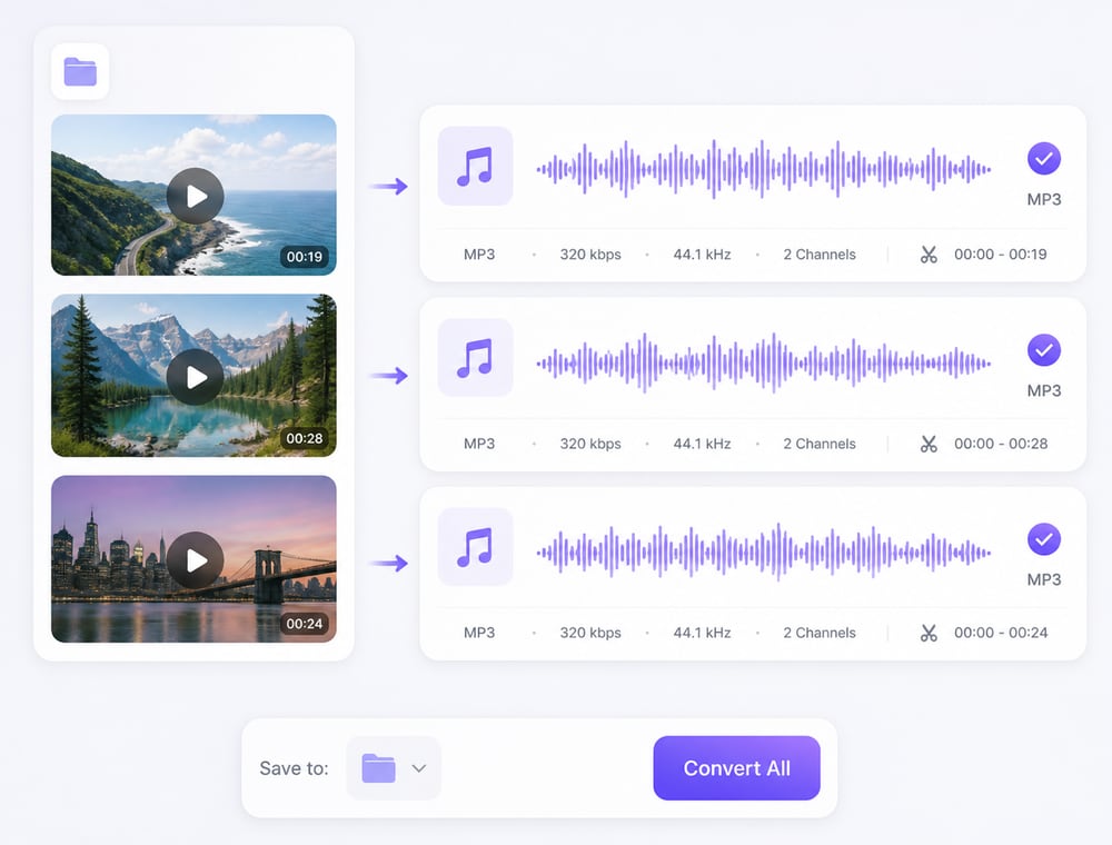 Keep Video Context and Audio Results Separate