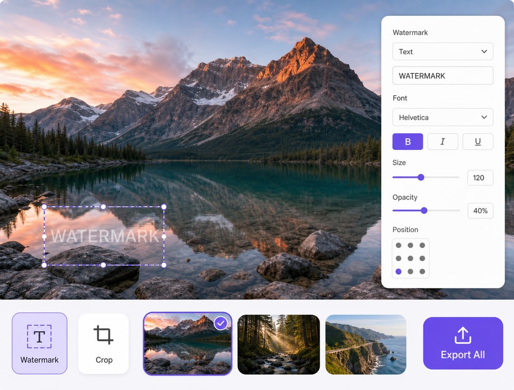 Keep related image edits in the same workspace