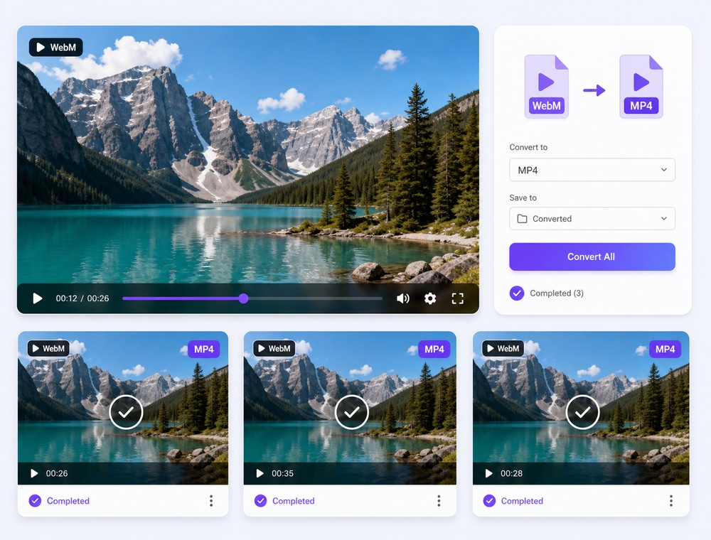 Take the WebM Collection Beyond the Browser