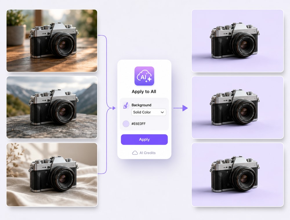 Choose the background result that fits the job