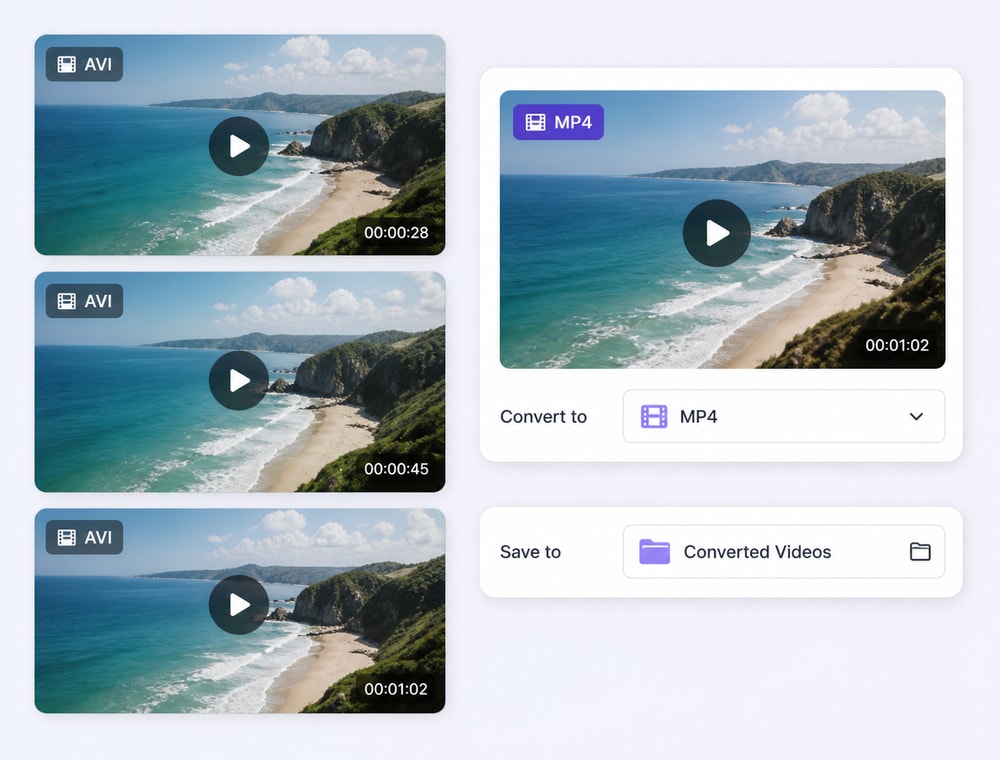 Prepare MP4 Outputs for Current Playback