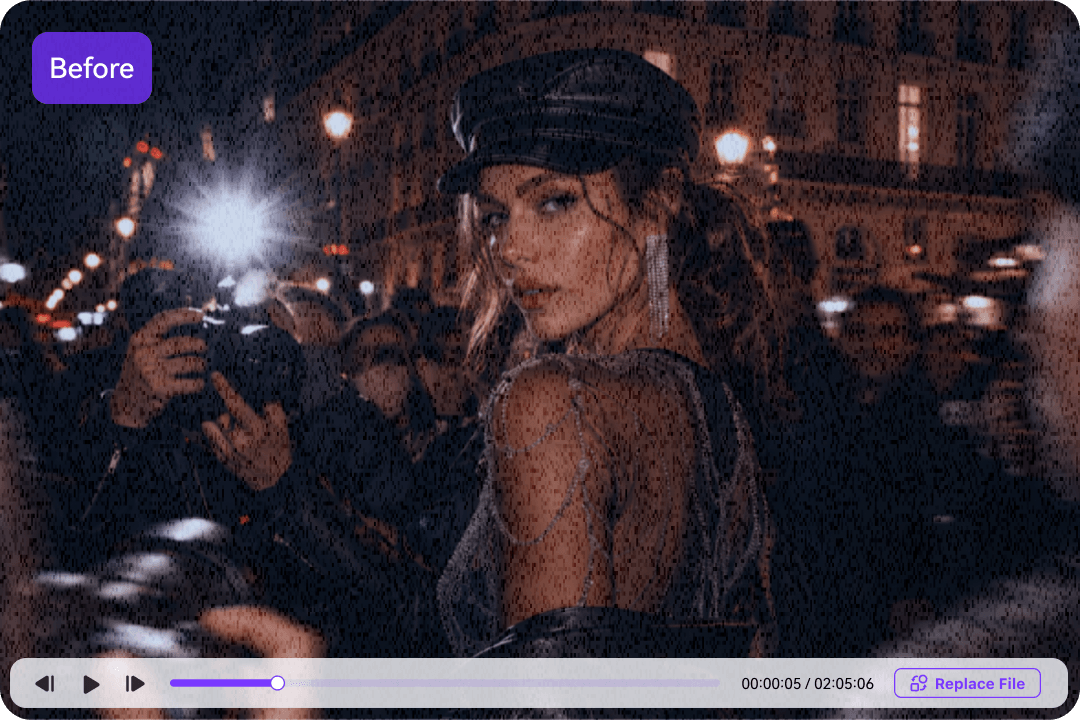 Supplied low-light enhancement example before processing