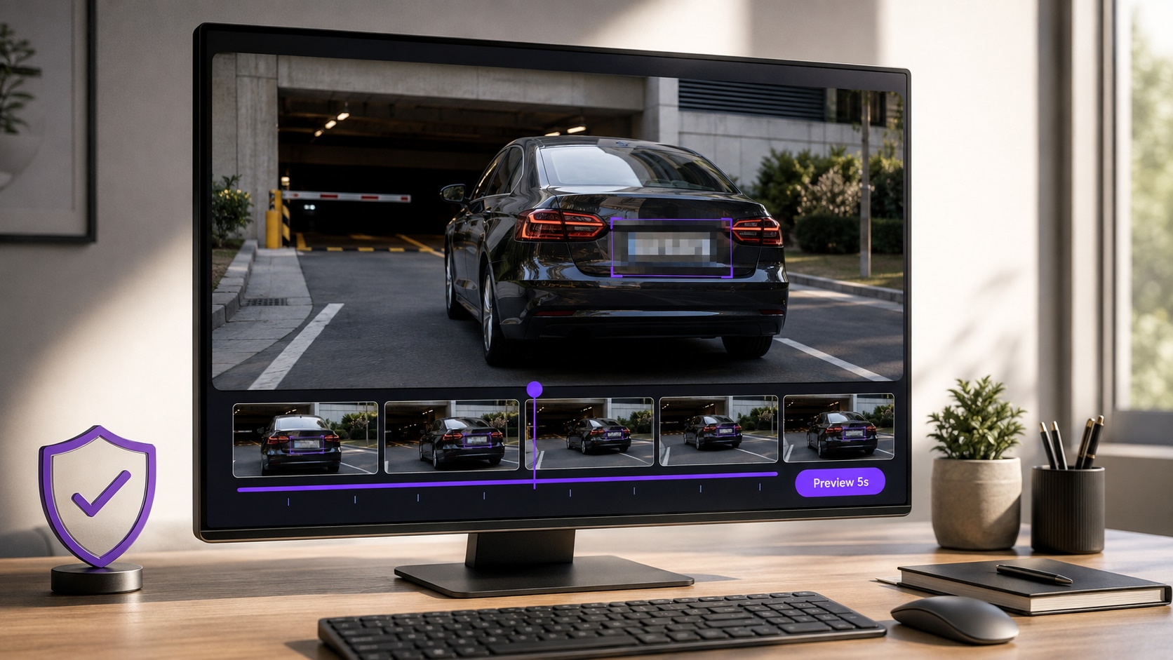 preview pixelated video coverage in a local desktop workflow