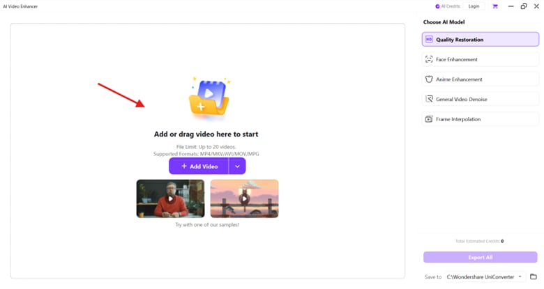 upload anime videos to enhancer