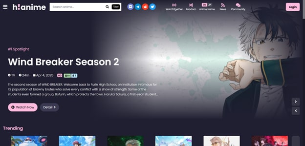 hianime interface