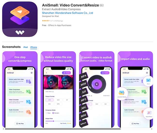 convert h264 to mp4 iphone