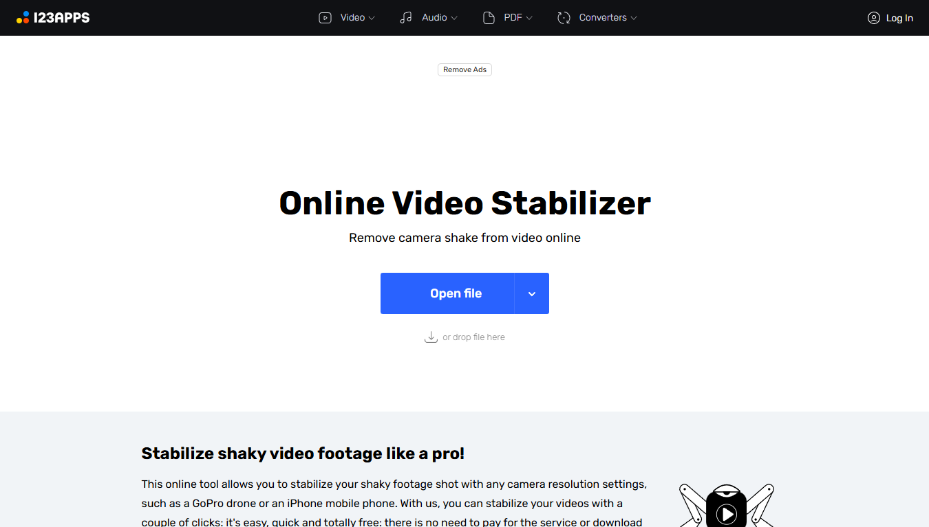 online video cutter - video stabilizer