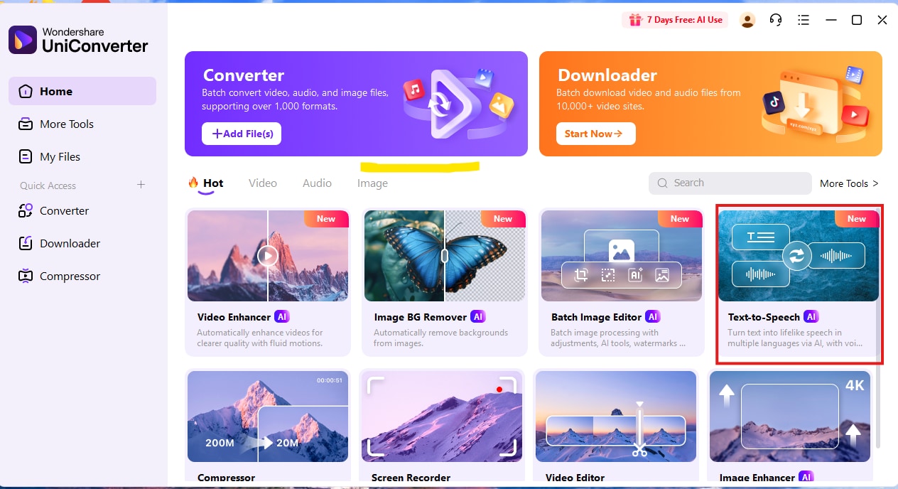 download and launch uniconverter