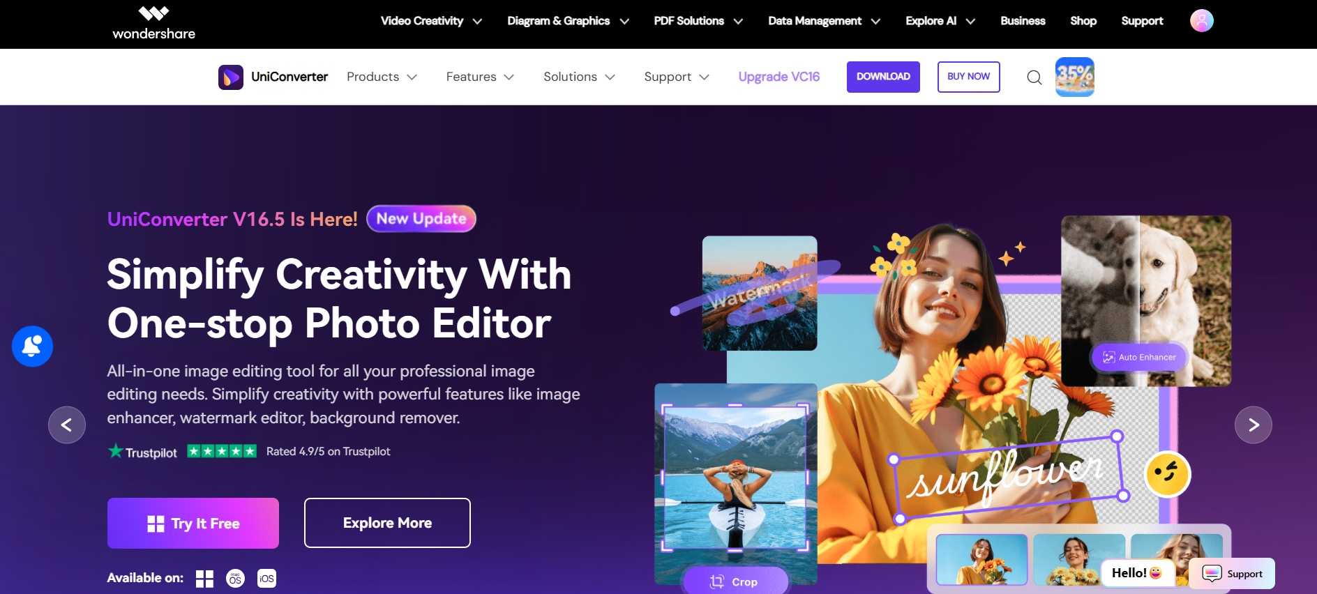 uniconverter homepage