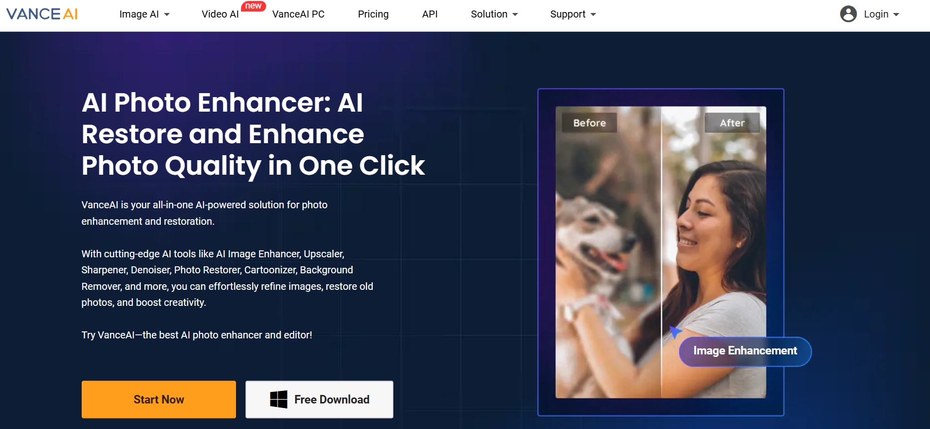 vance homepage