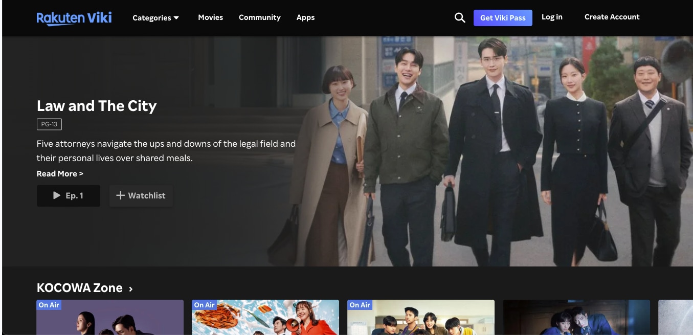 viki homepage