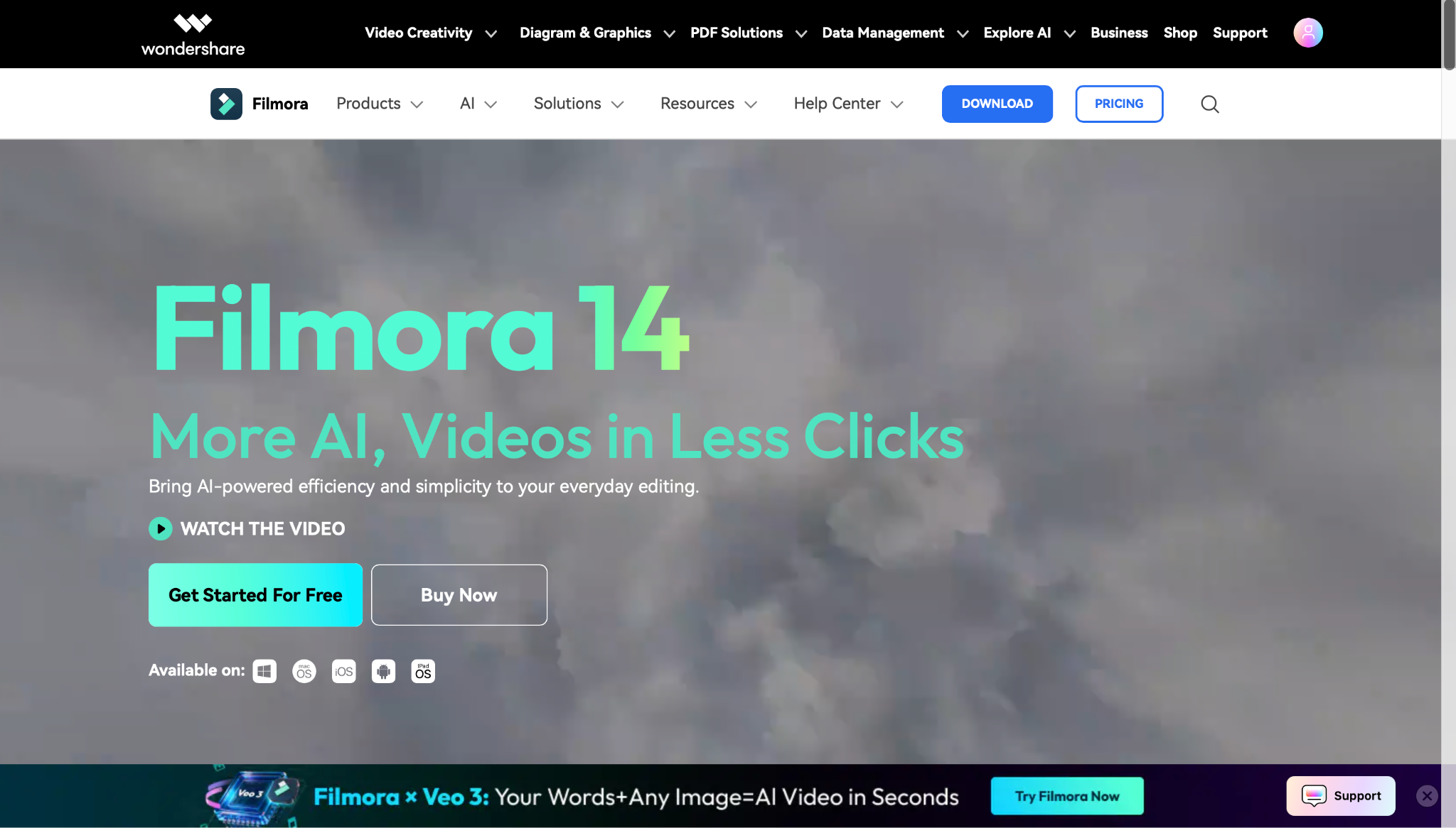 filmora screenshot