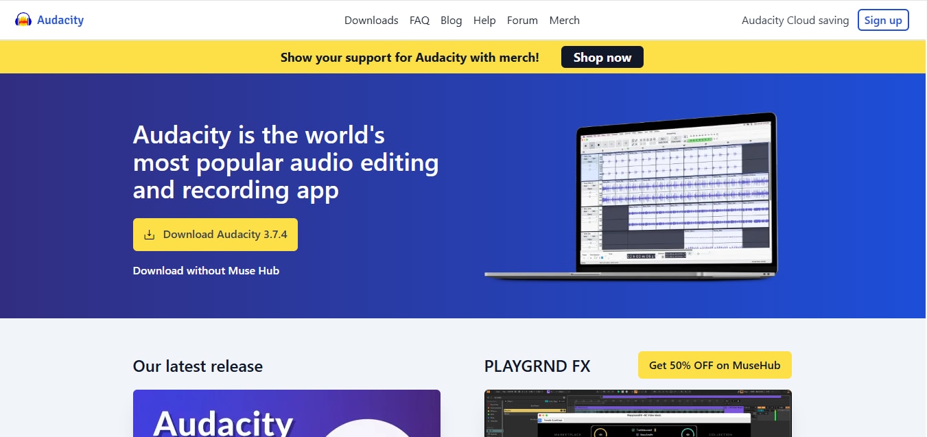audacity screenshot
