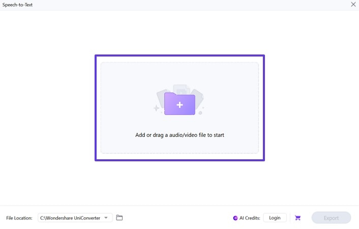 transcribe tiktok video uniconverter
