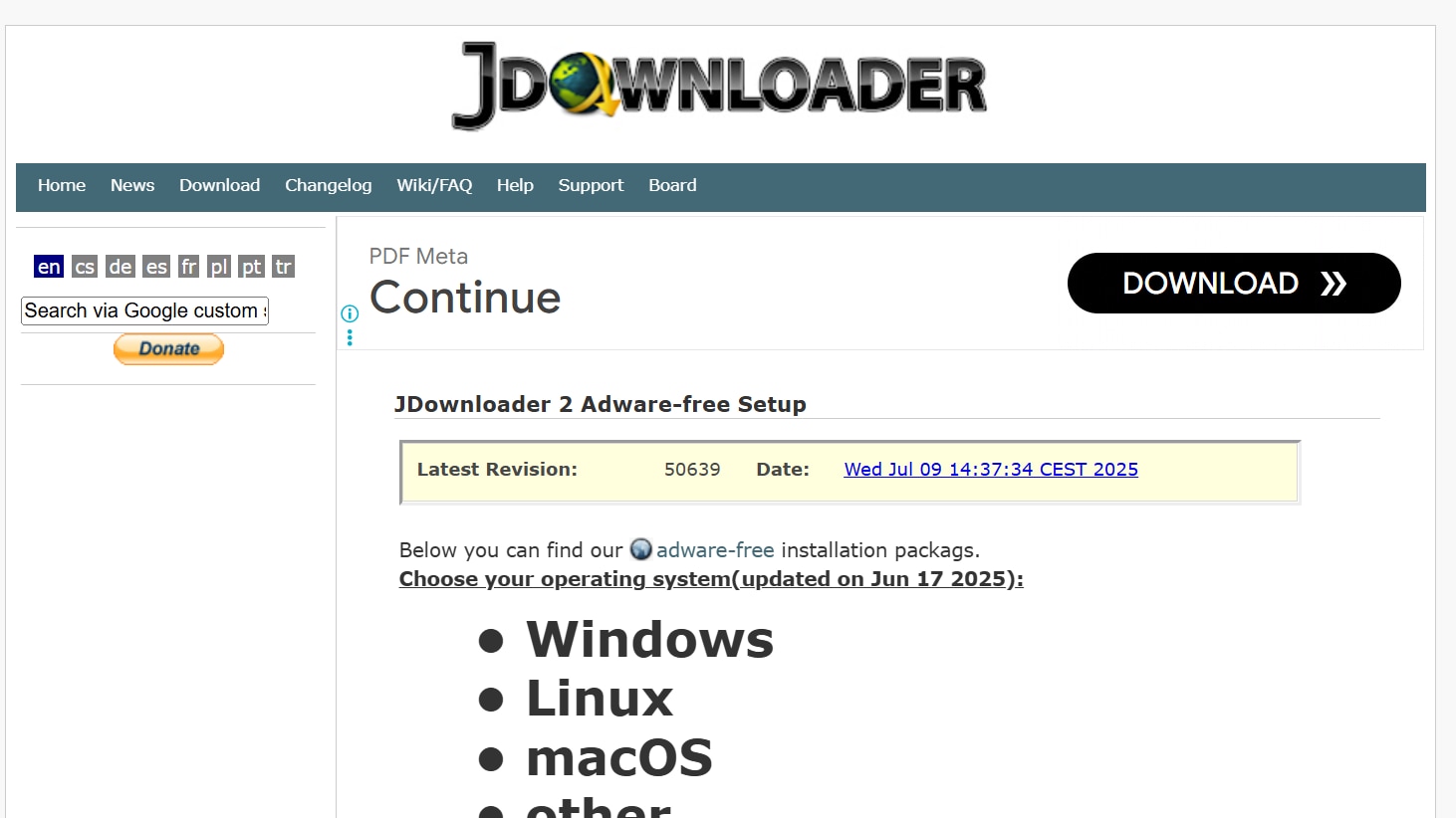 Jdownloader 2