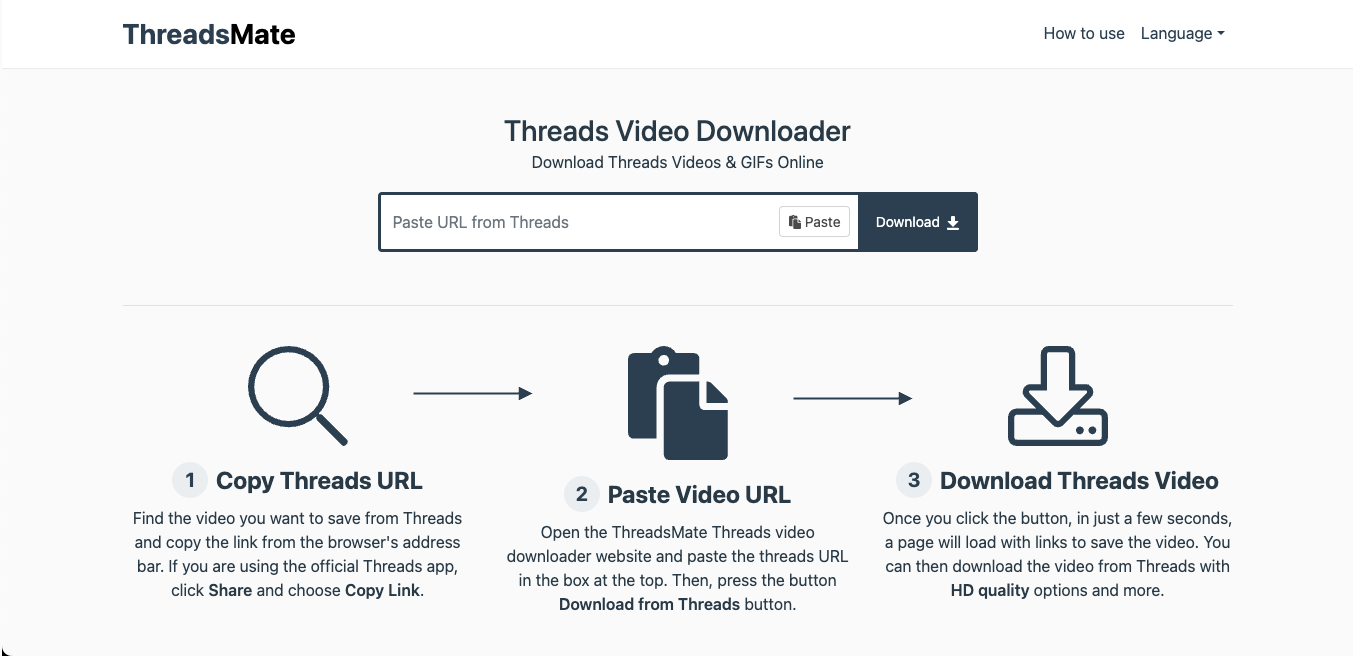 threadsmate threads downloader