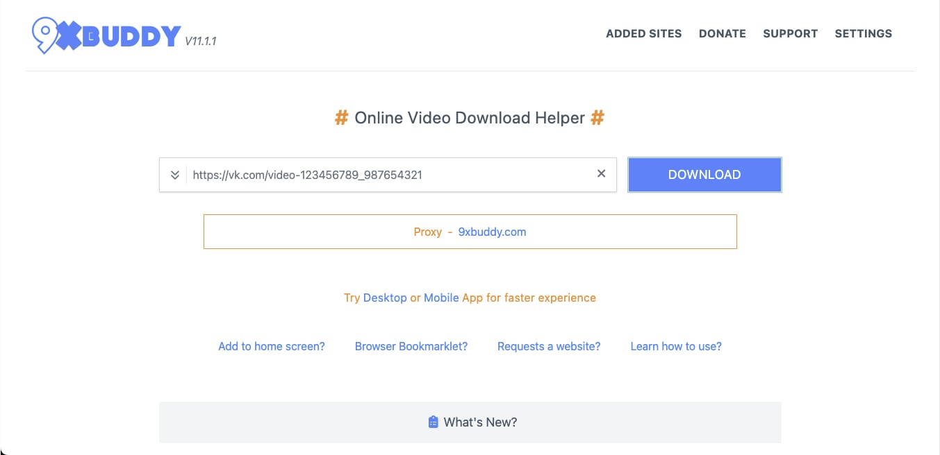 vk video online downloader