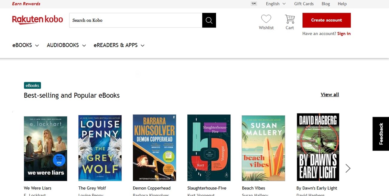 kobo audible competitors