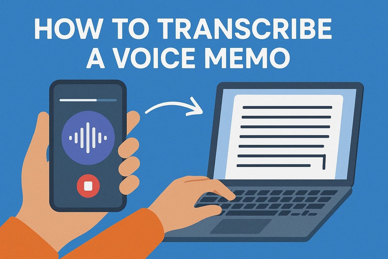 guide transcribe voice memo