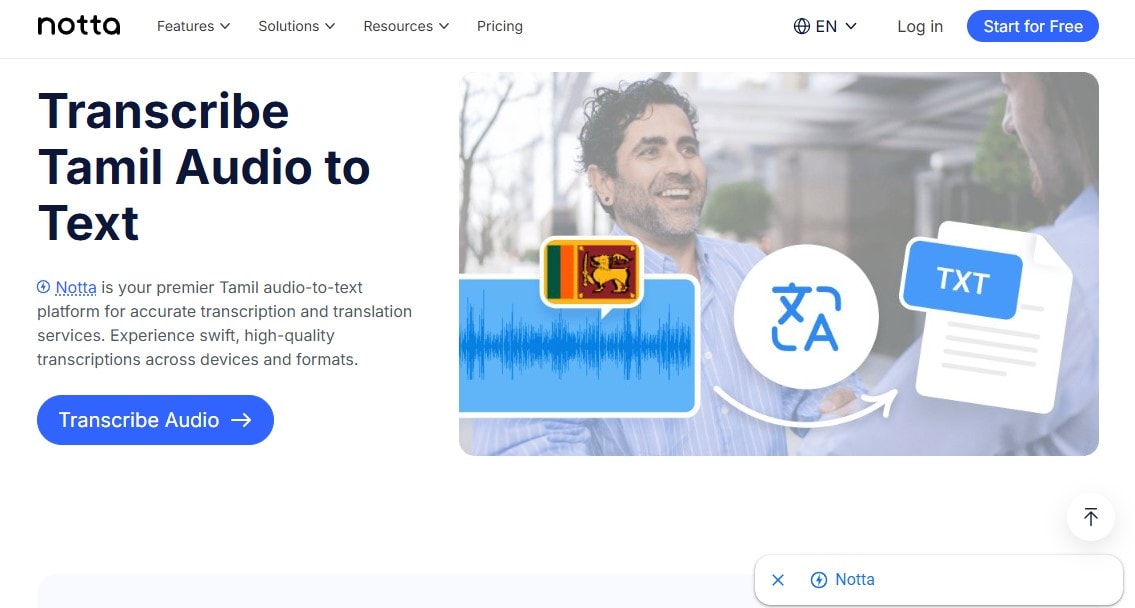 notta tamil voice typing