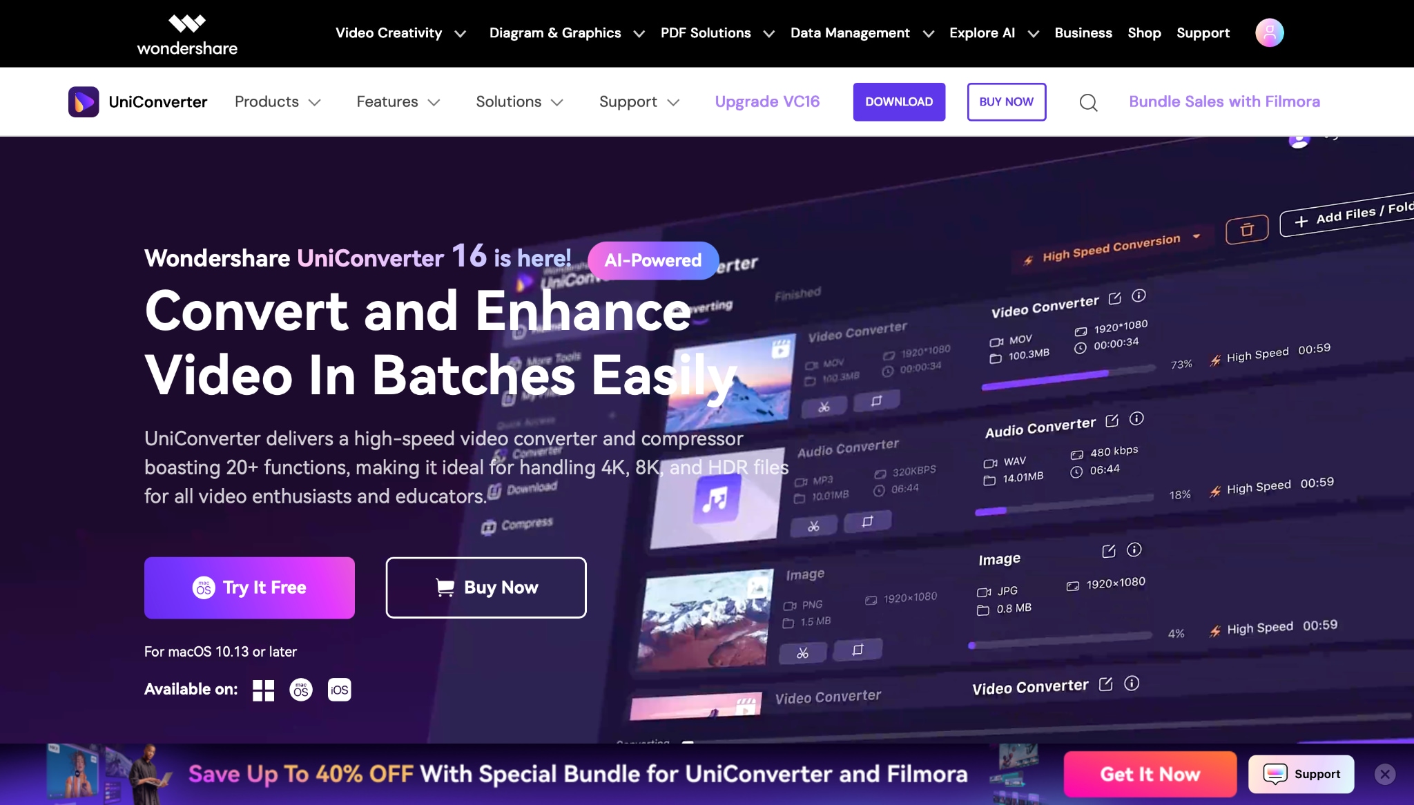 uniconverter interface