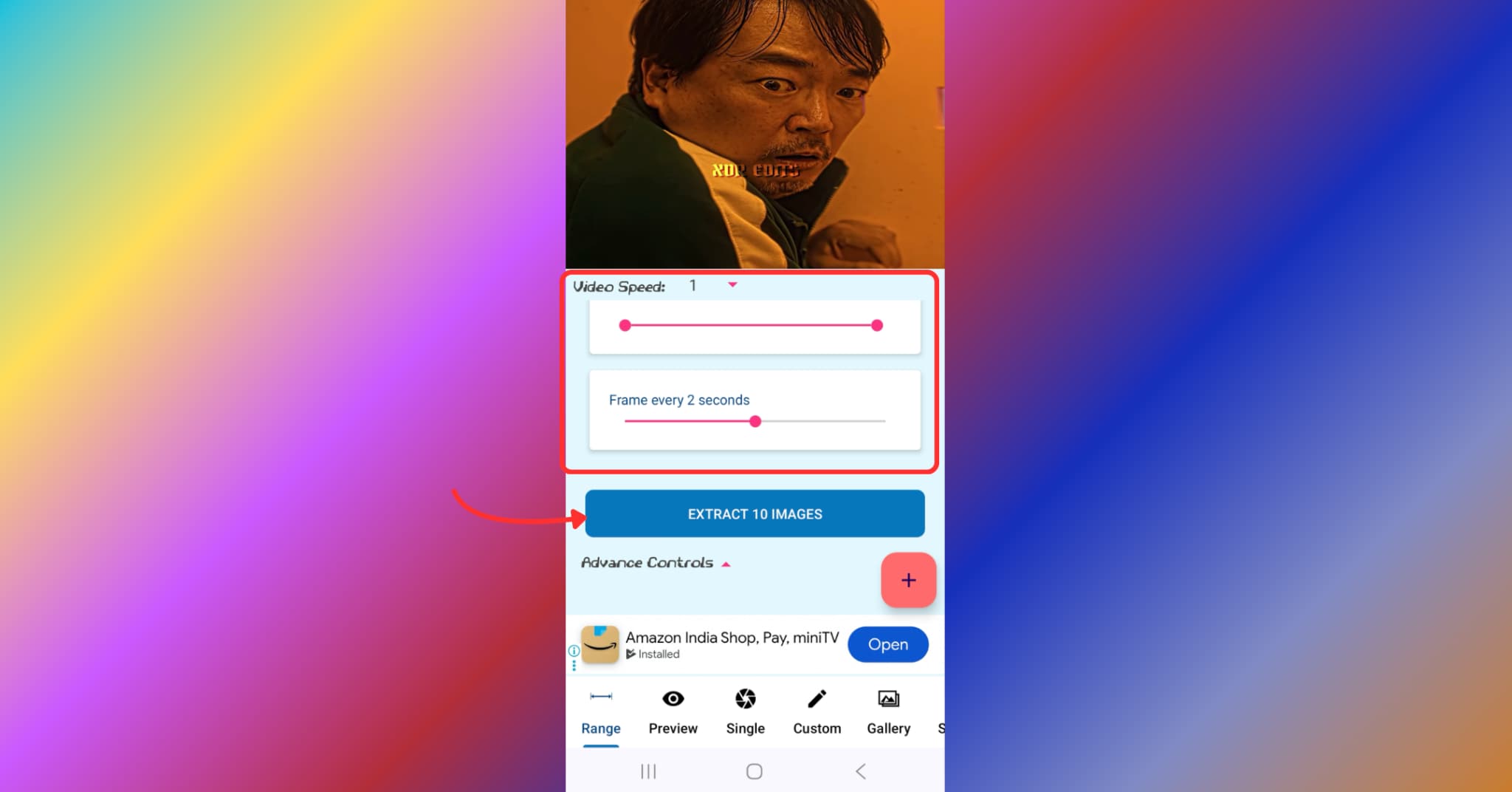 set auto capture