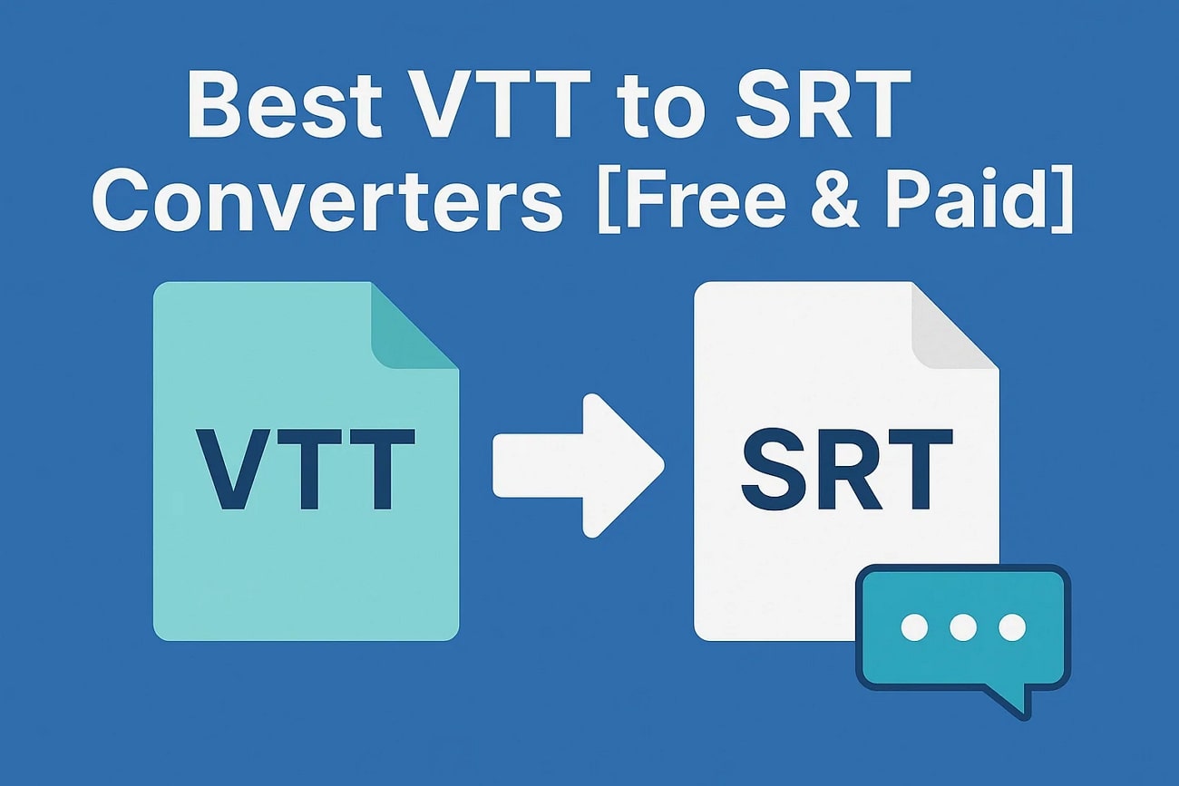top vtt to srt converters comparison