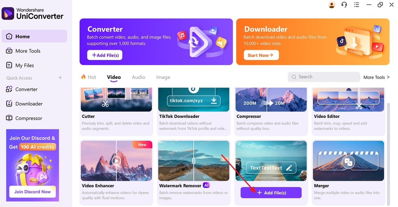 access subtitle editor uniconverter