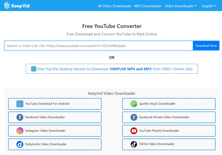 KeepVid Downloader