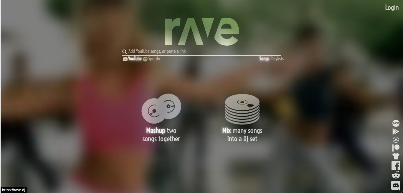 rave music mashup remover