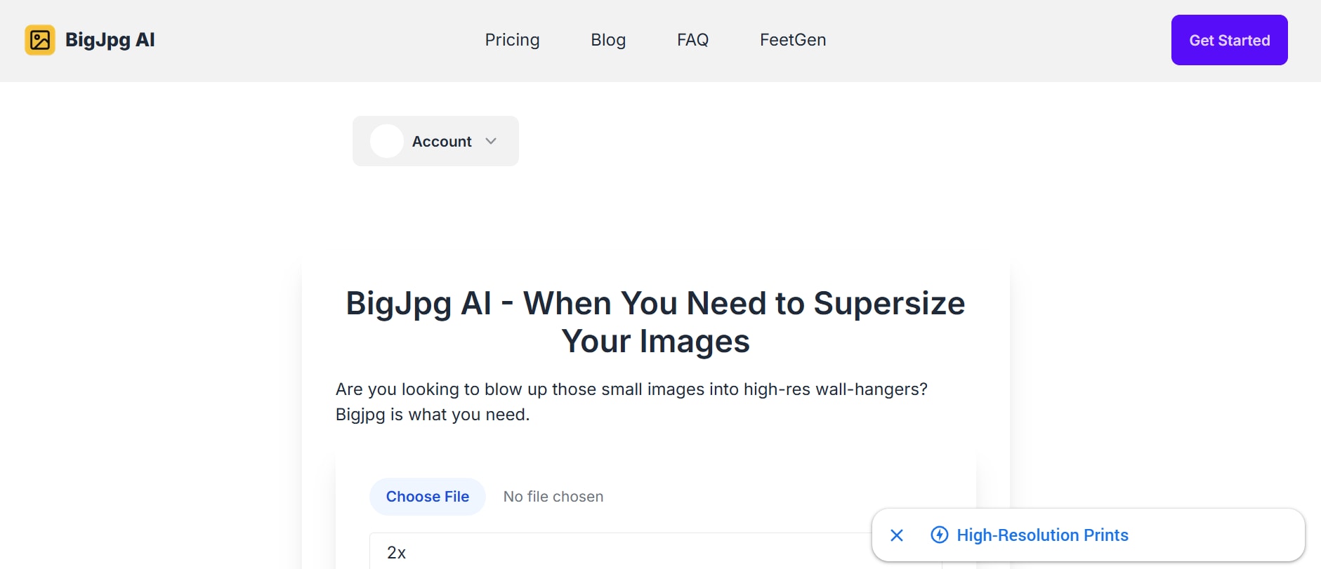 BigJPG AI