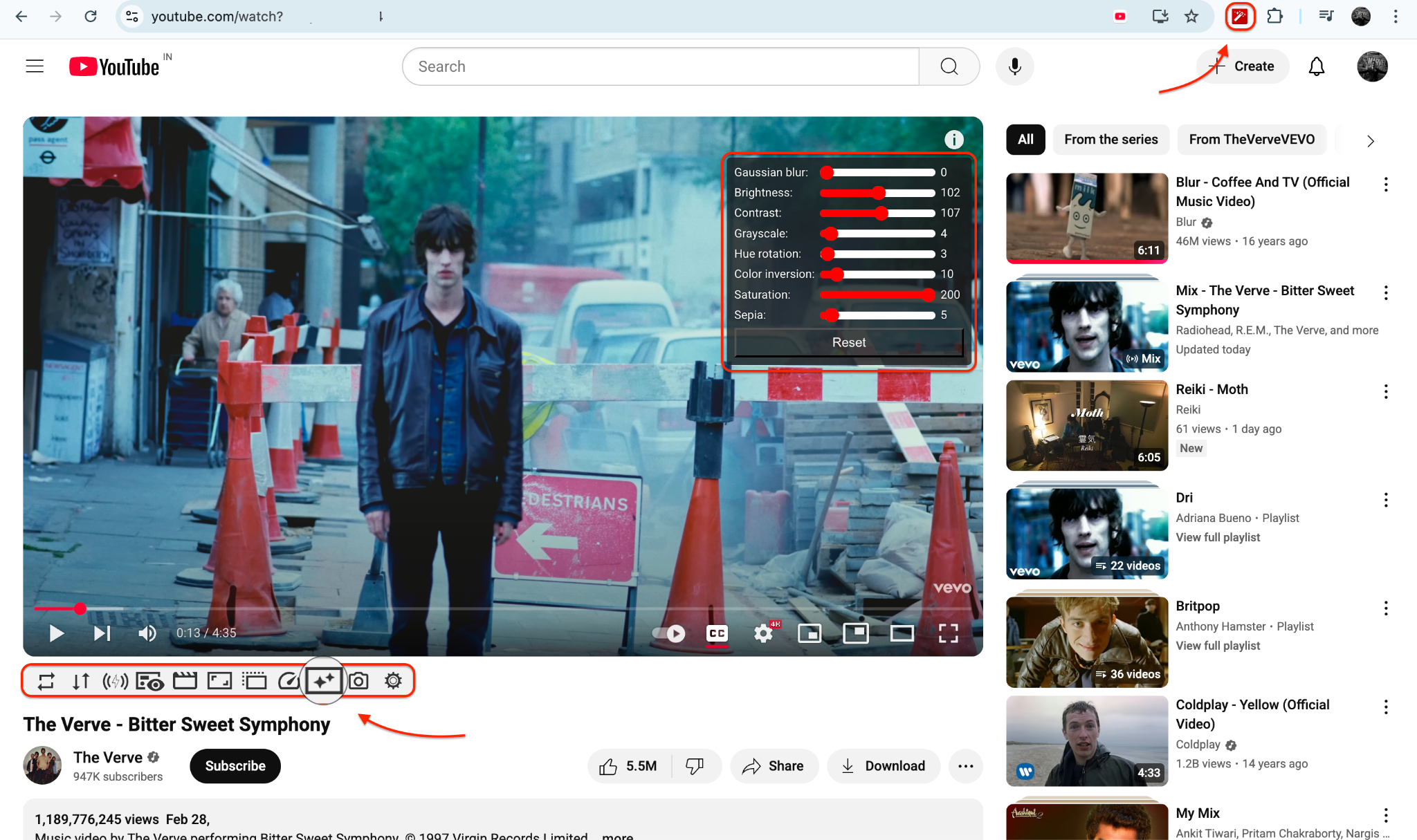 enhancer for youtube homepage