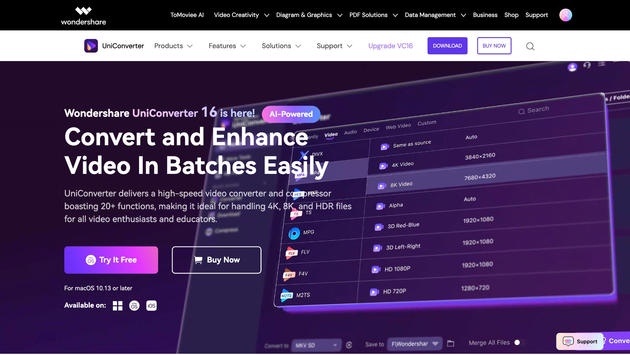 uniconverter interface