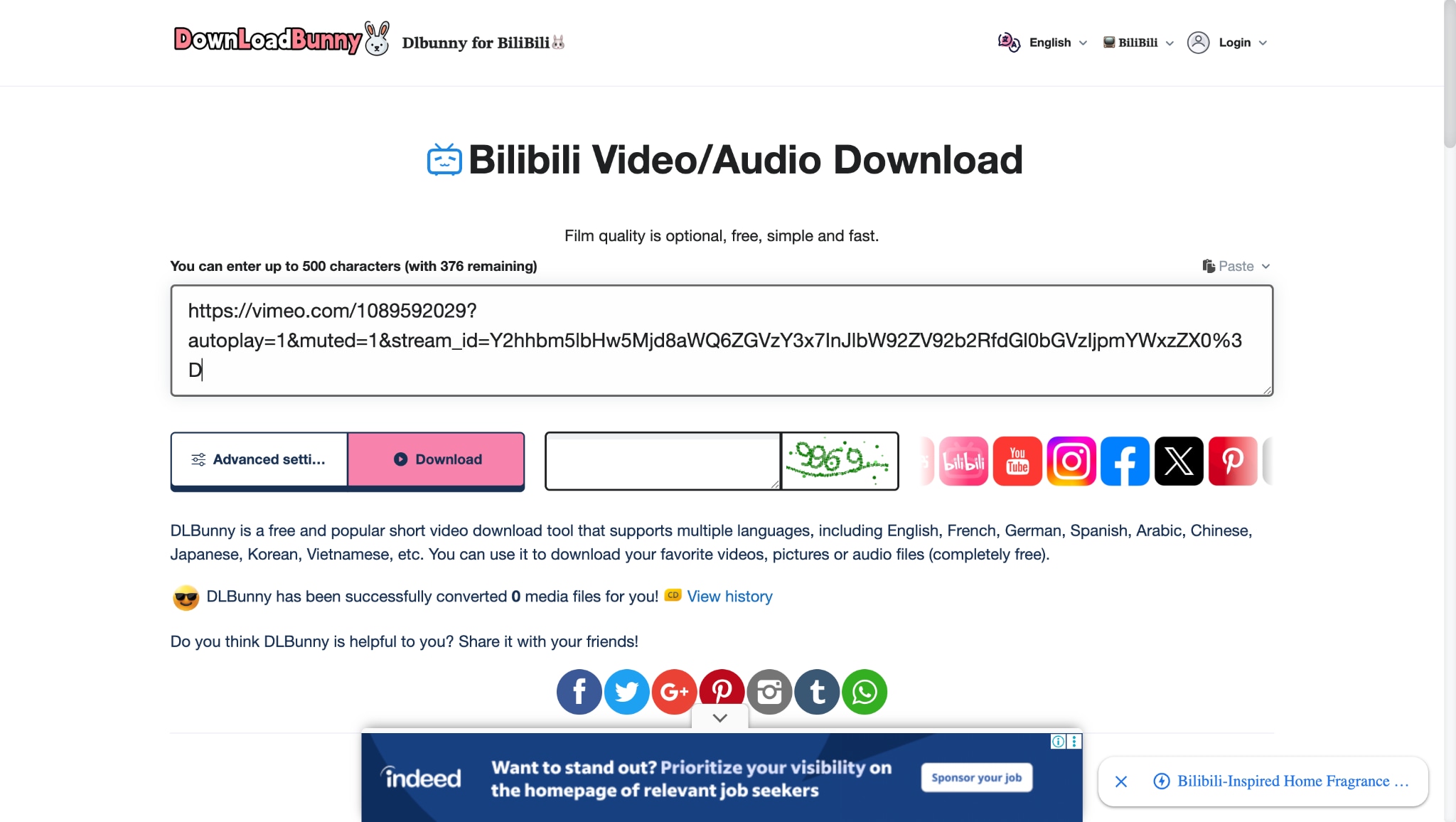 dlbunny interface
