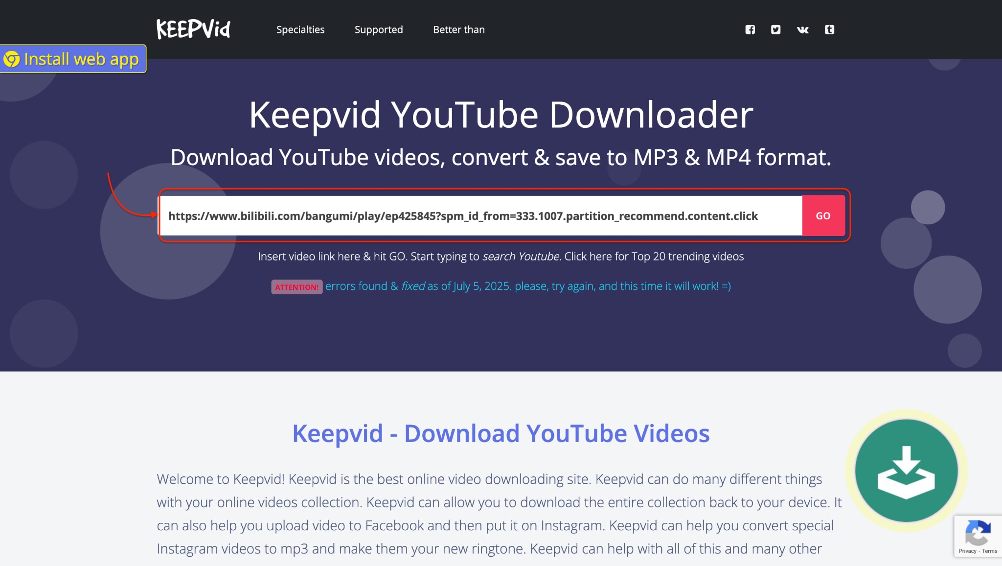 paste your link