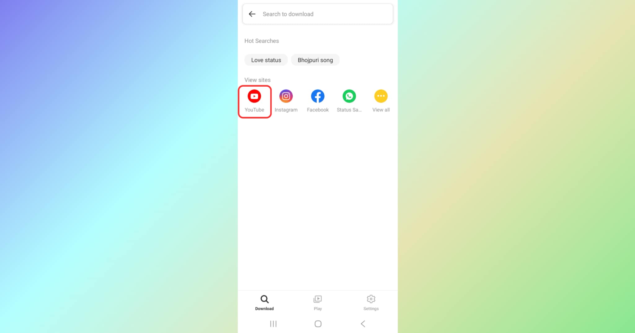 open youtube in app